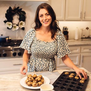 Photo of Stephanie Adney, The Kitchen Doula in her kitchen