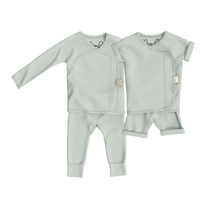 Baby Bundle - Avocado Footless + Romper Twin Pack