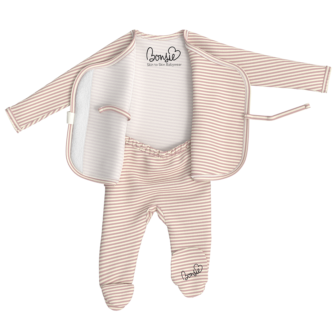 Baby Bundle Footie - Berry Twist + Fig Twin Pack