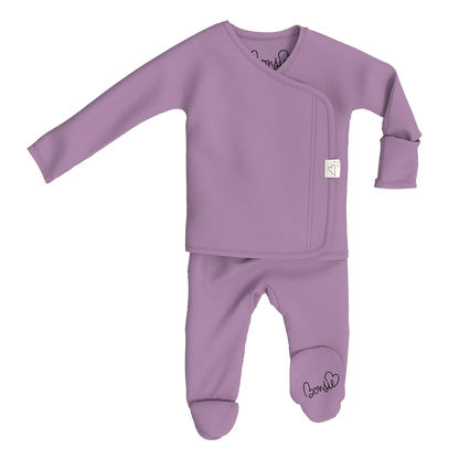 Baby Bundle Footie - Berry Twist + Fig Twin Pack