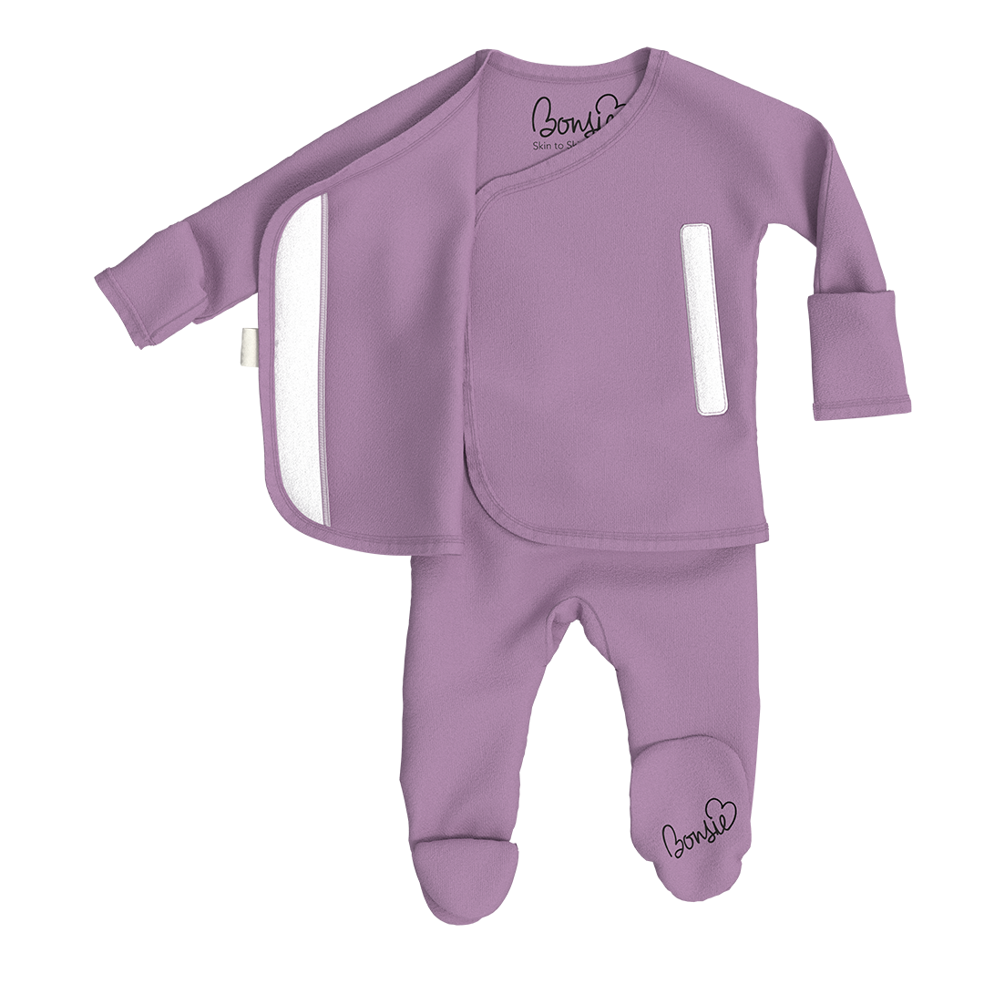 Baby Bundle Footie - Berry Twist + Fig Twin Pack