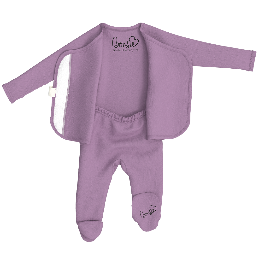 Baby Bundle Footie - Berry Twist + Fig Twin Pack