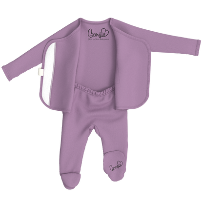 Baby Bundle Footie - Berry Twist + Fig Twin Pack