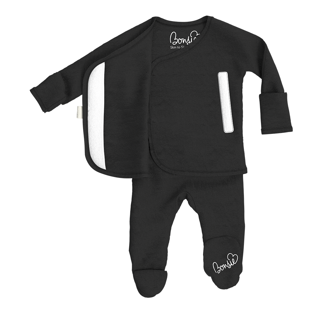 Baby Bundle Footie - Crisscross + Ink Twin Pack