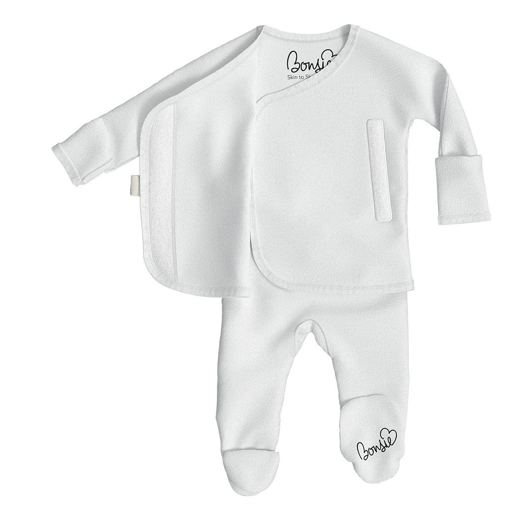 Baby Bundle Footie - Milk + Oliveyou Twin Pack