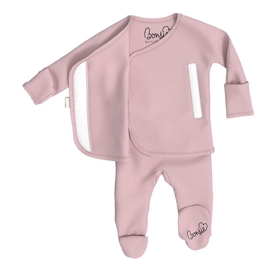 Baby Bundle Footie - Fig + Peony Twin Pack