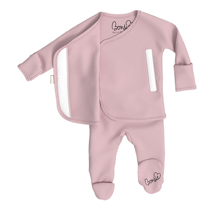 Baby Bundle Footie - Fig + Peony Twin Pack