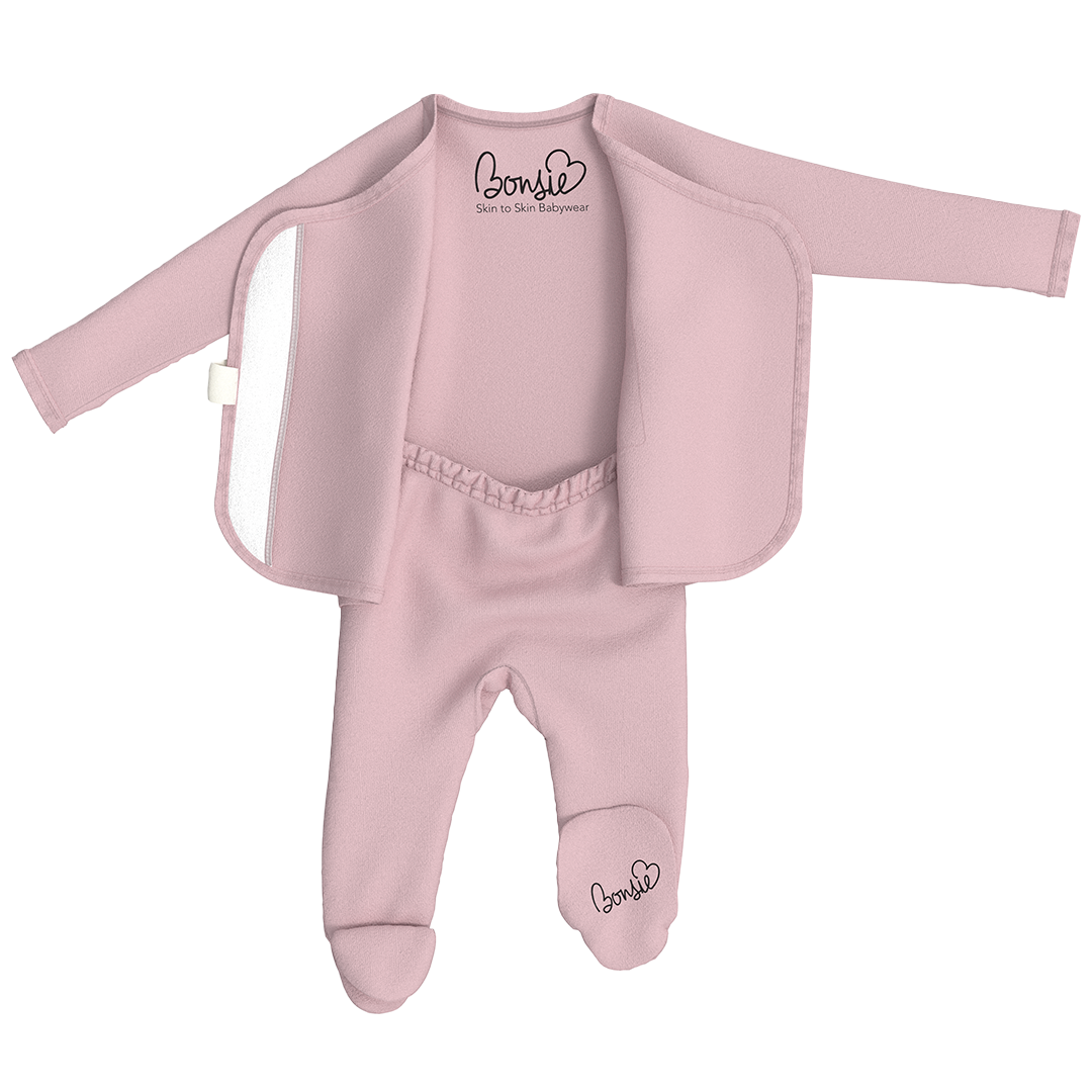 Baby Bundle Footie - Fig + Peony Twin Pack