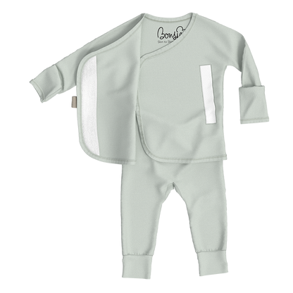 Baby Bundle - Avocado Footless + Romper Twin Pack