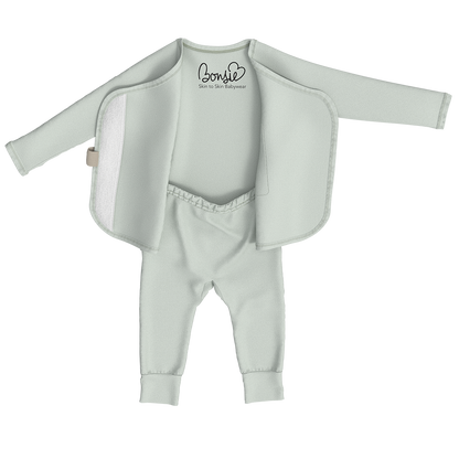 Baby Bundle - Avocado Footless + Romper Twin Pack