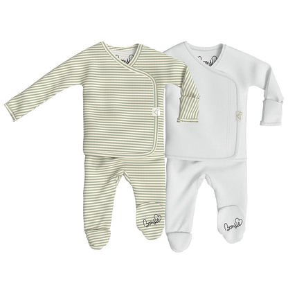 Baby Bundle - Mint Twist + Milk Twin Pack