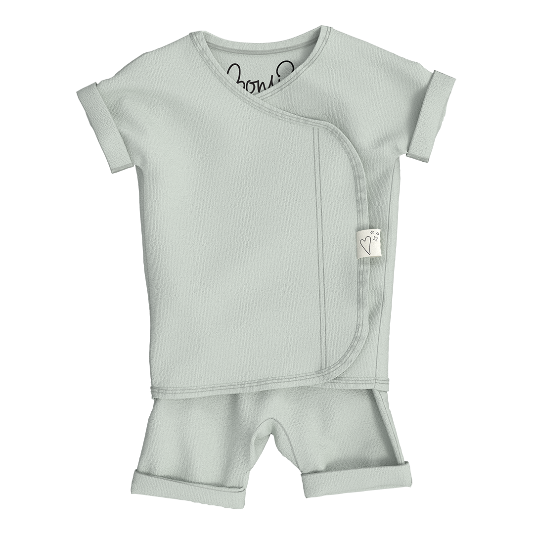 Baby Bundle - Avocado Footless + Romper Twin Pack