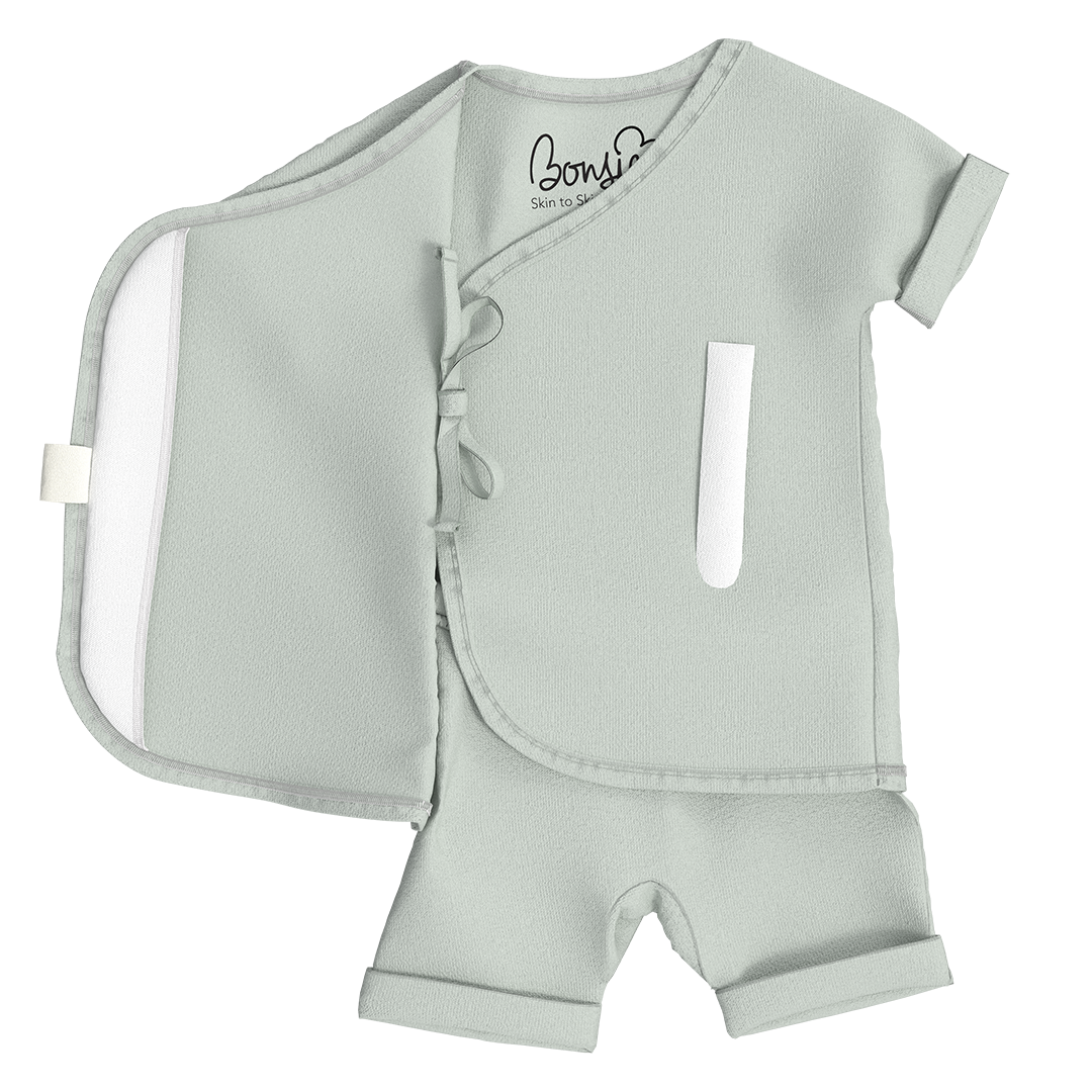 Baby Bundle - Avocado Footless + Romper Twin Pack