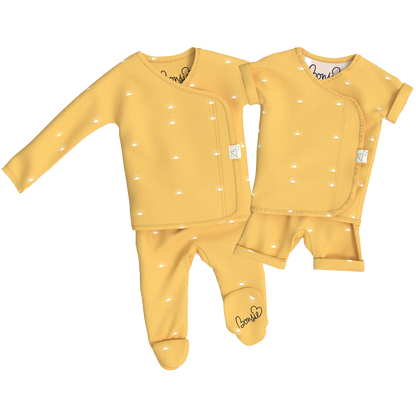 Baby Bundle - Sunrise Romper + Footie Twin Pack