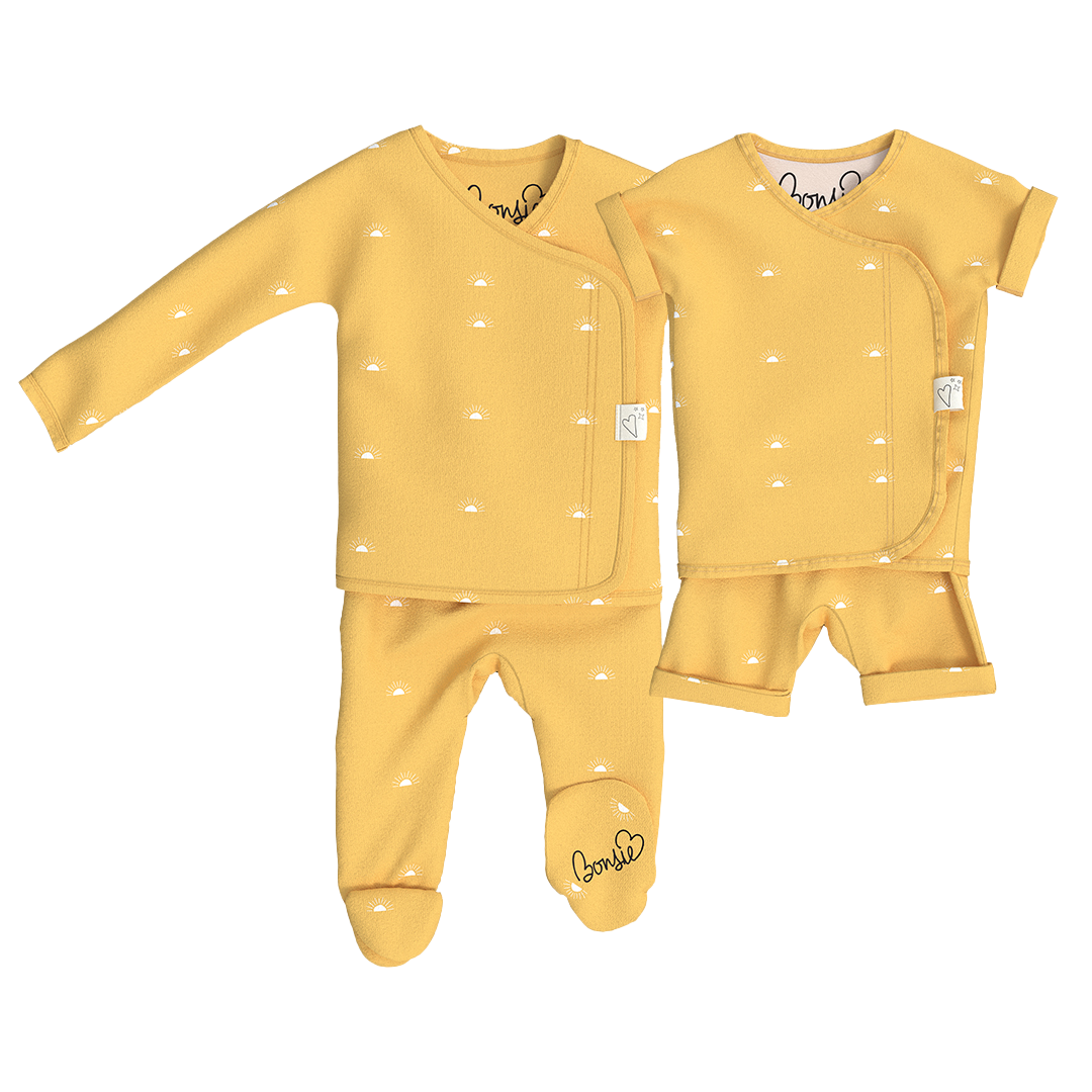 Baby Bundle - Sunrise Romper + Footie Twin Pack