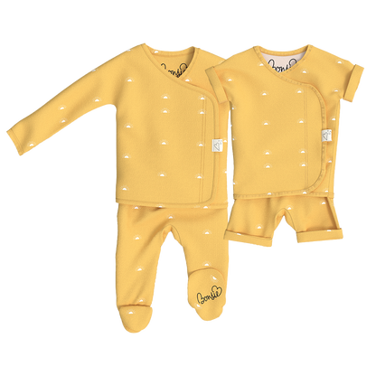 Baby Bundle - Sunrise Romper + Footie Twin Pack