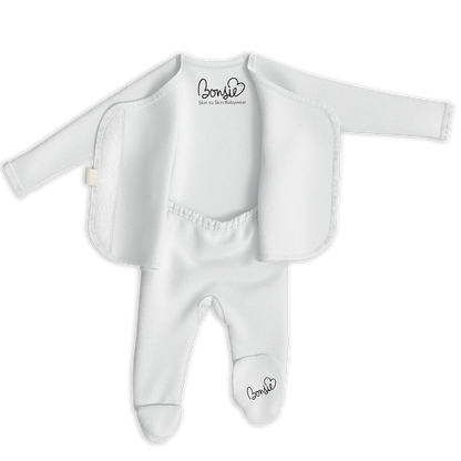 Baby Bundle Footie - Milk + Stars Twin Pack